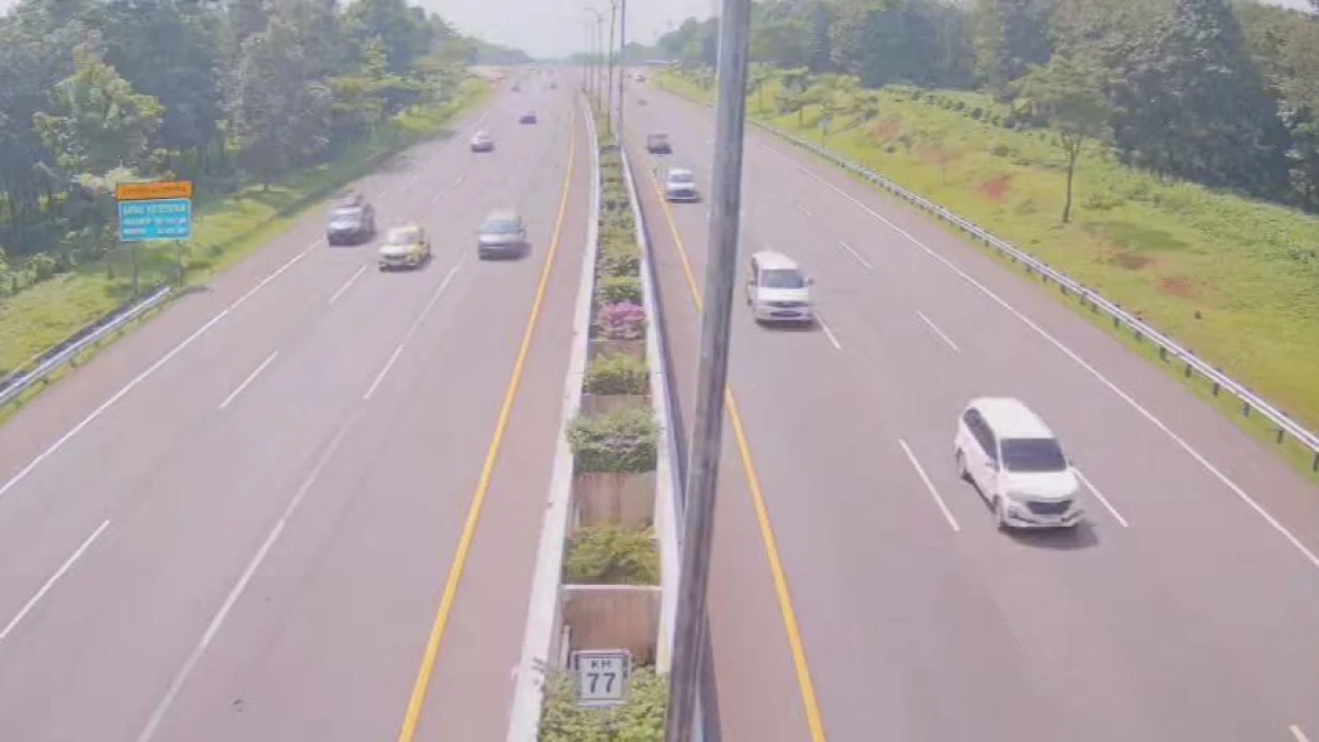 One Way Tol Cipali Ramai Lancar