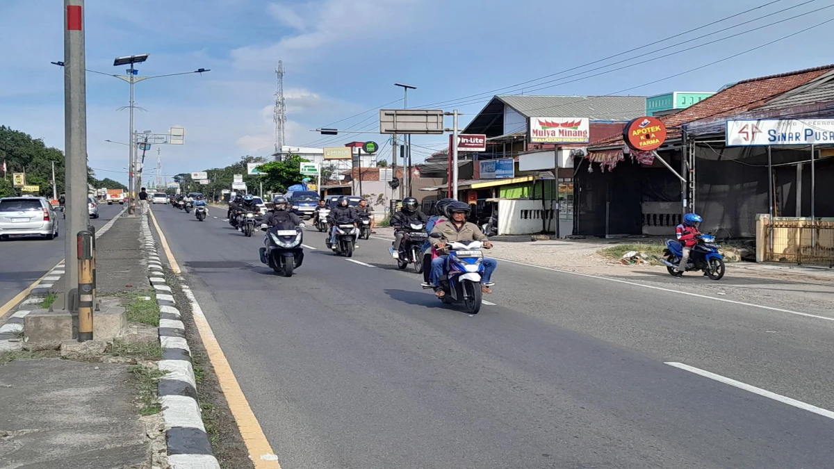 Arus Balik Lebaran di Jalur Pantura Subang Meningkat, Didominasi Pemudik Roda Dua