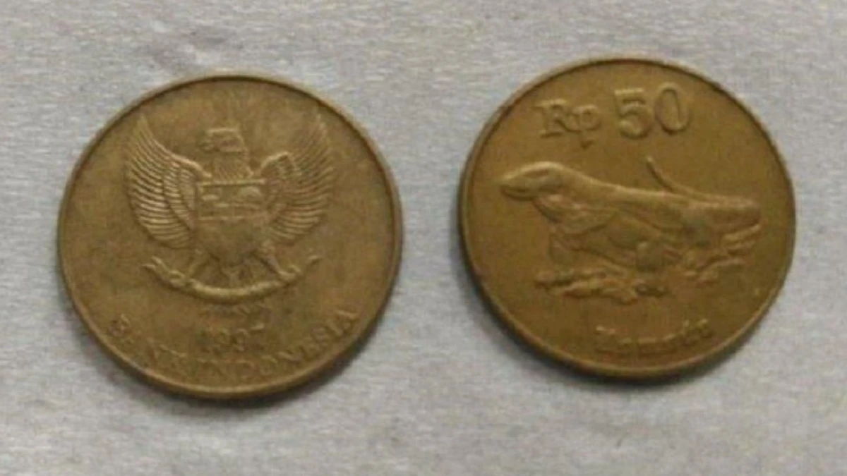 Harga Koin 50 Rupiah Tahun 1971 Gambar Komodo: Koleksi Langka Bernilai Tinggi