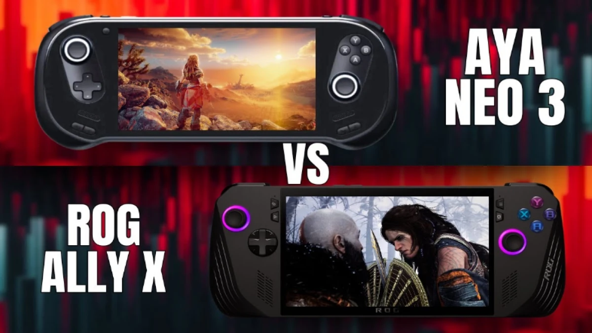 AYANEO 3 vs ASUS ROG Ally X: Duel Sengit Handheld Gaming PC 2025