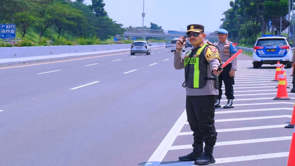 Kapolres Subang Sukses Amankan Arus Balik Lebaran