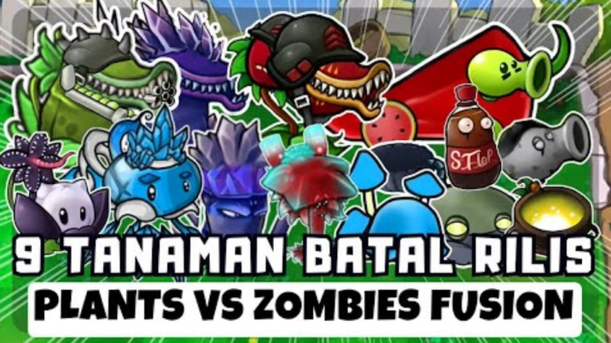 9 Tanaman yang Batal Rilis di Game Plants vs Zombies Fusion