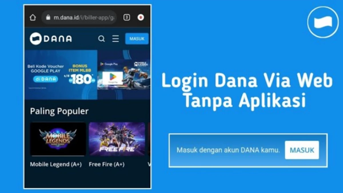 Cara Login Akun DANA Premium Tanpa Aplikasi: Panduan Lengkap 2025