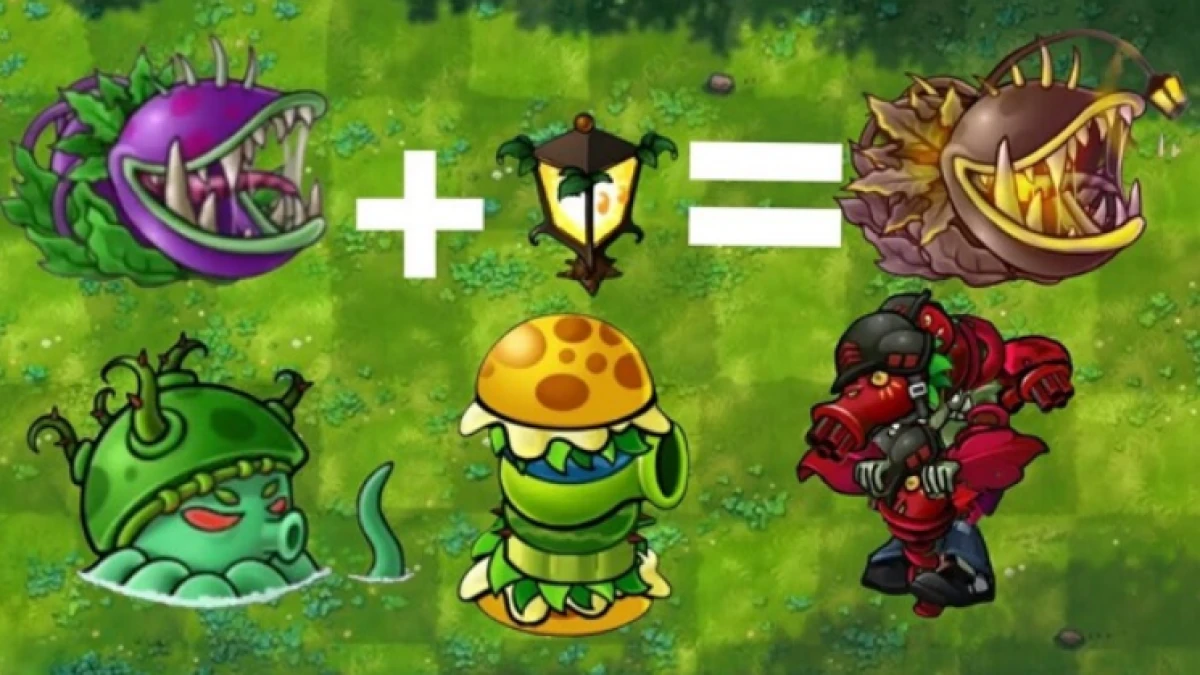 5 Kombinasi Tanaman Terkuat di Plants vs Zombies Fusion 2.3.1