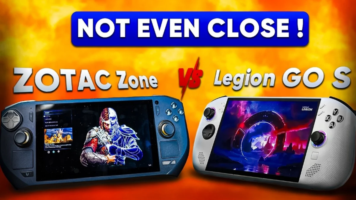 ZOTAC ZONE vs Lenovo Legion Go S: Perbedaan Dua Handheld Gaming PC Terbaik