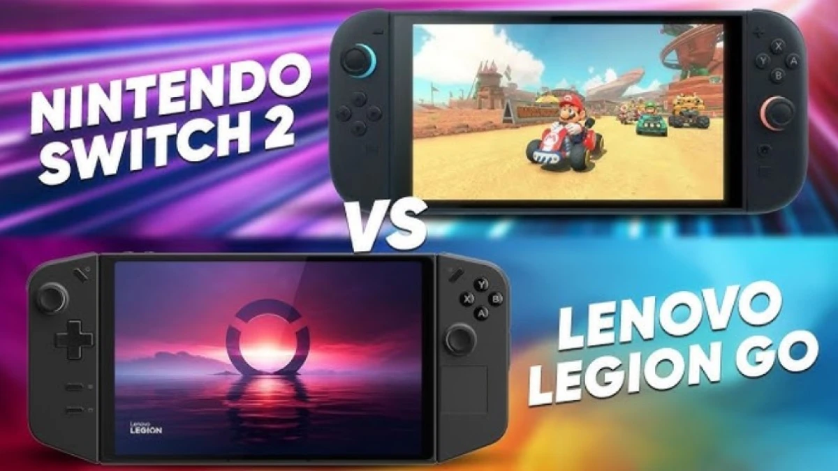 Perbandingan Lengkap Nintendo Switch 2 dan Lenovo Legion Go: Mana yang Lebih Unggul?