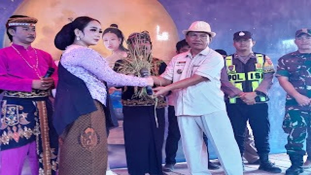 Jelang Panen Raya, Pemdes Cigugur Kabupaten Subang Gelar Mapag Sri