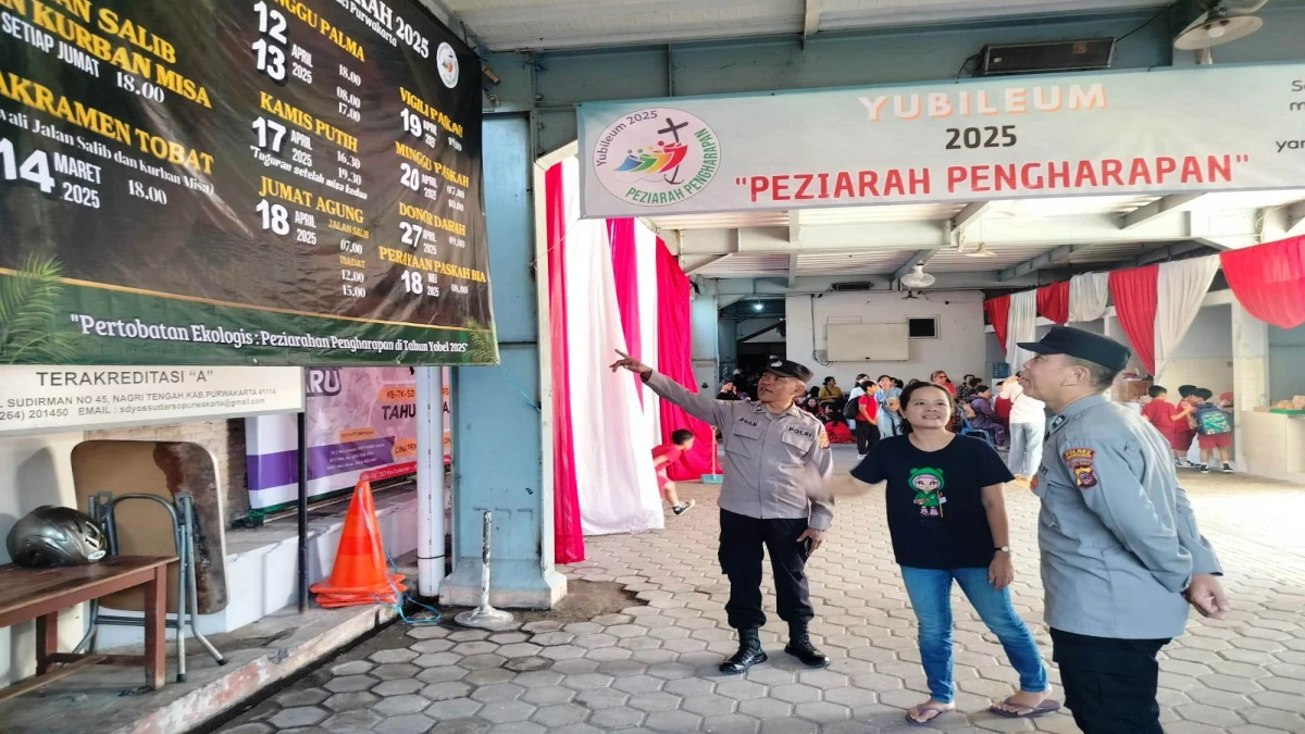 Polisi Pastikan Ibadah Umat Kristiani Berjalan Aman