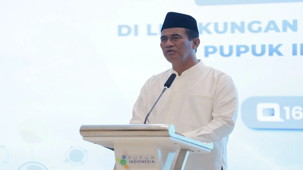 Mentan Sidak ke Pupuk Indonesia Usai Pastikan Distribusi Pupuk Aman