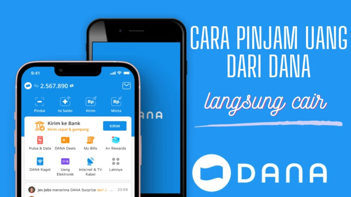 Resmi OJK! Pinjam Saldo DANA Tanpa Dana Paylater dan Dana Cicil