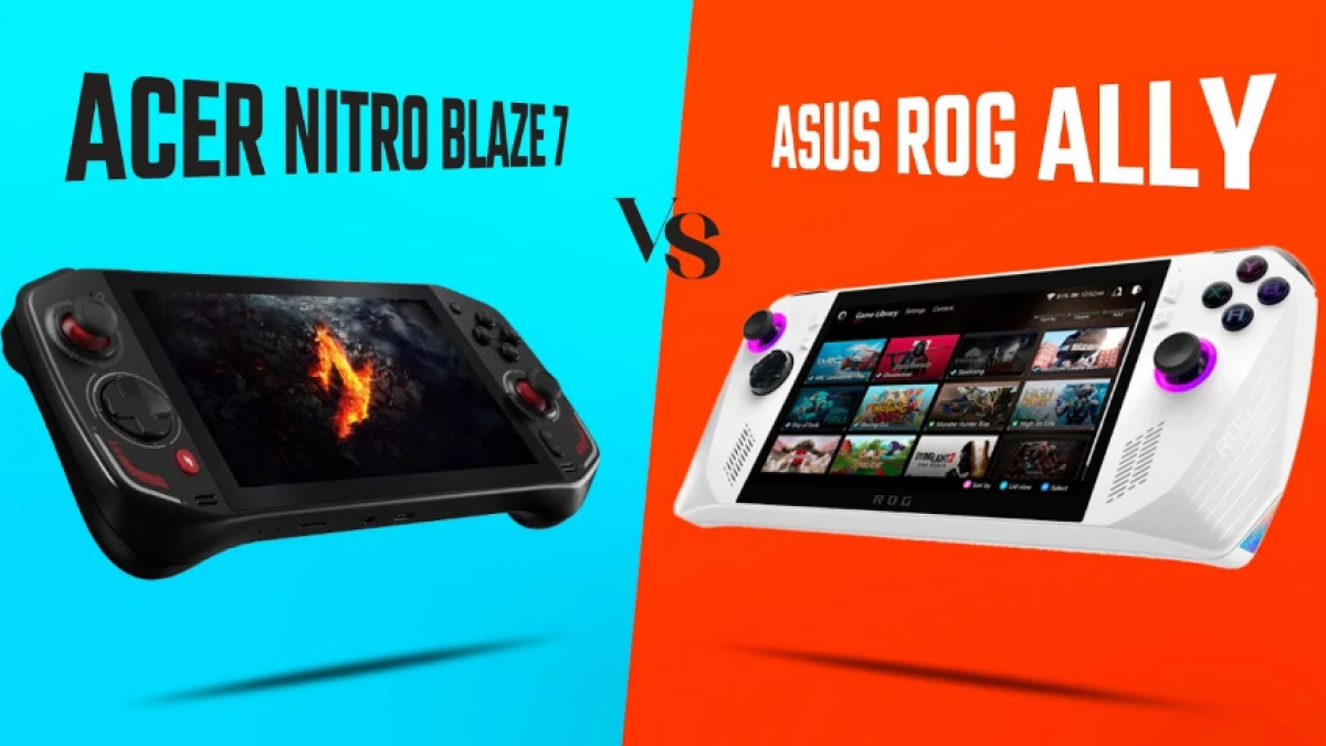 Acer Nitro Blaze 7 vs ASUS ROG Ally: Perbandingan Dua Konsol Genggam Terbaik 2025