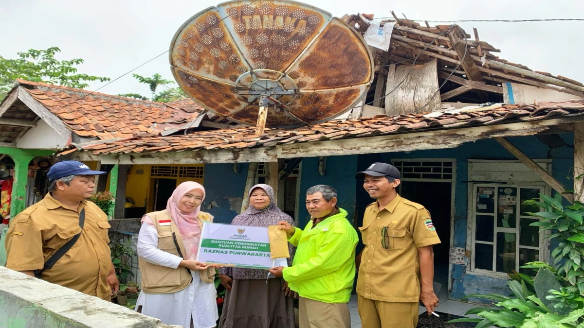 Periode Februari - April 2025, Ada 6 Rumah Tersentuh Program Rumah Layak Huni Baznas Purwakarta