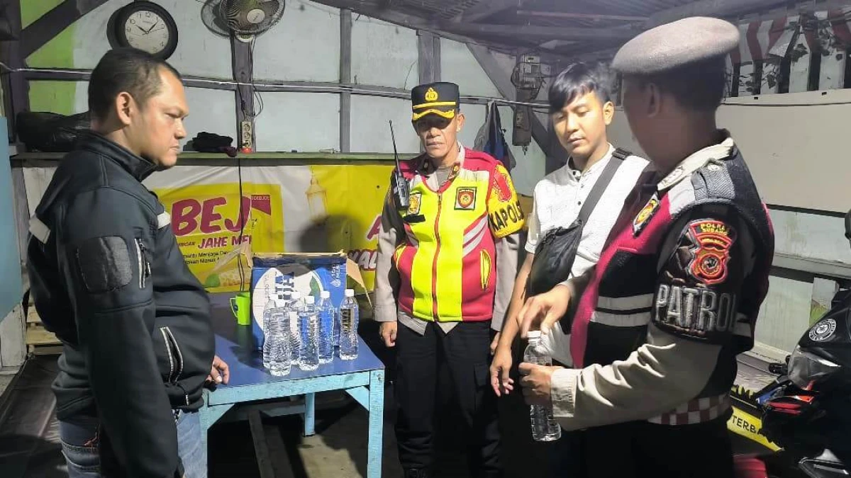 Tekan Tindakan Kriminalitas, Polsek Jalancagak Subang Gencarkan Patroli KRYD