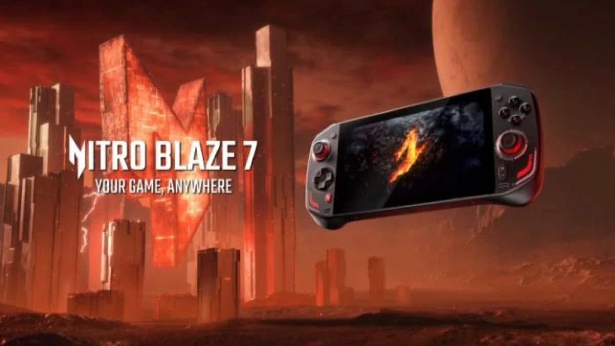 Intip Spesifikasi Acer Nitro Blaze 7 yang Gahar dari Konsol Handheld Pertama Windows
