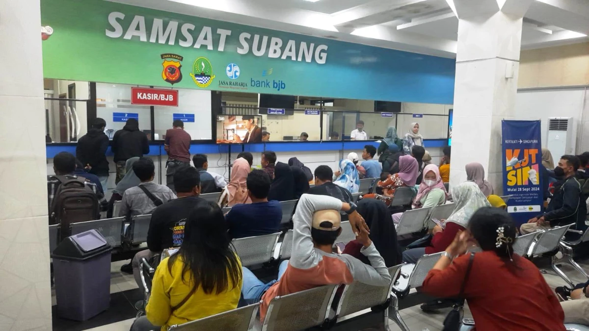 Warga Harap Kuota Cek Fisik Kendaraan Ditambah, Antusias Bayar Pemutihan Pajak Kendaraan Tinggi di Subang