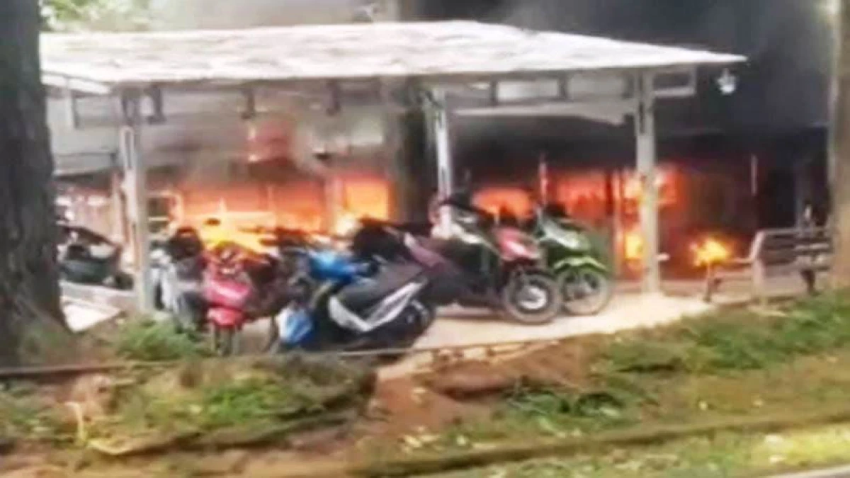 Bengkel di Jatiluhur Ludes Terbakar, Kerugian Ditaksir Rp300 Juta