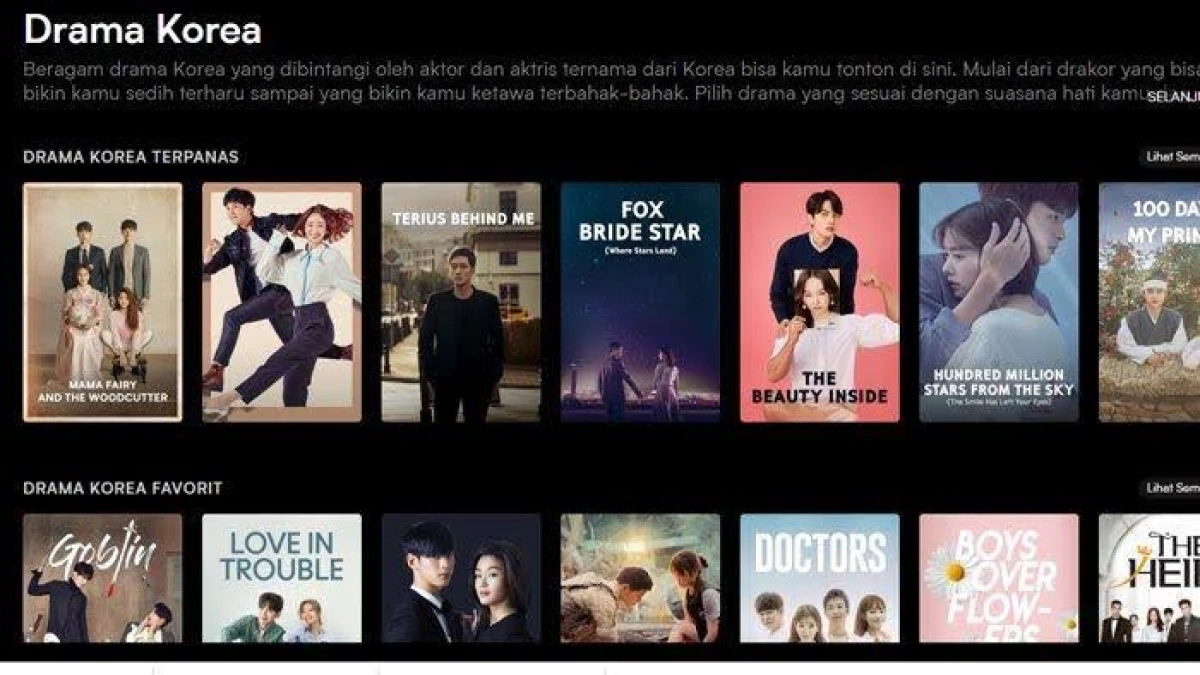 Ini 5 Aplikasi Nonton Drama Korea Gratis Tanpa Berbayar