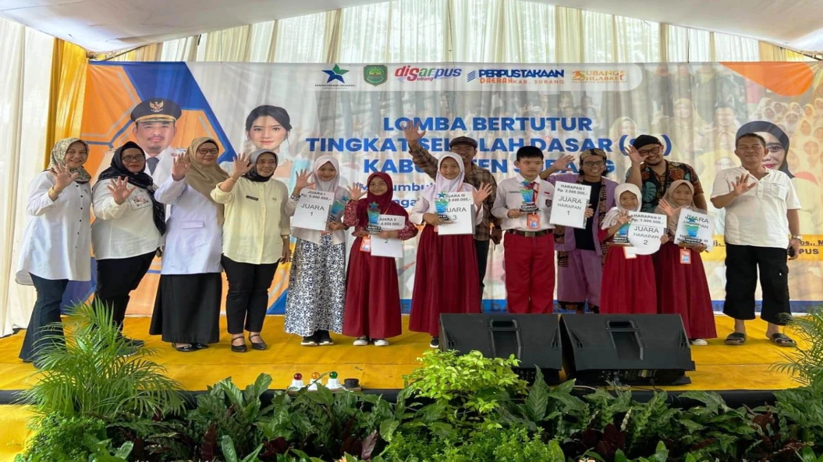 Lomba Bertutur Strategi Tumbuhkan Budaya Literasi di Subang