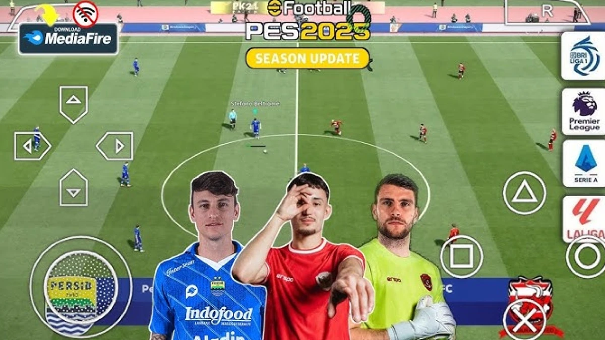 Fitur Unggulan PES 2025 PPSSPP Full Liga Indonesia: Sensasi Baru Sepak Bola Lokal di Genggamanmu