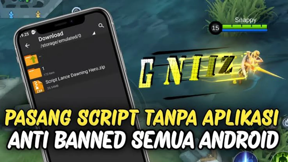 Download APK Script ML Anti Banned Terbaru 2025 di Semua Android GRATIS