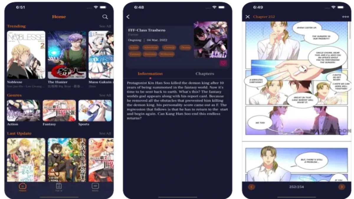 10 Aplikasi Baca Komik Manhwa Lengkap dan Terupdate Bahasa Indonesia