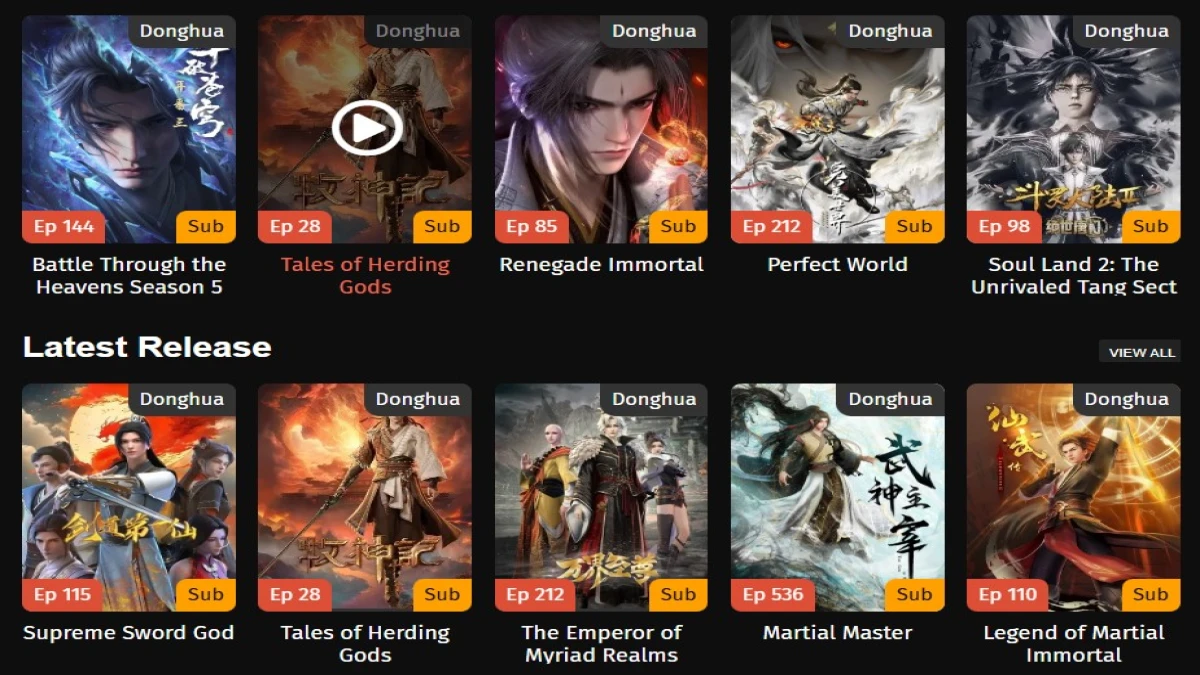 10 Situs Nonton Donghua Subtitle Indonesia Gratis: Terlengkap dan Terupdate