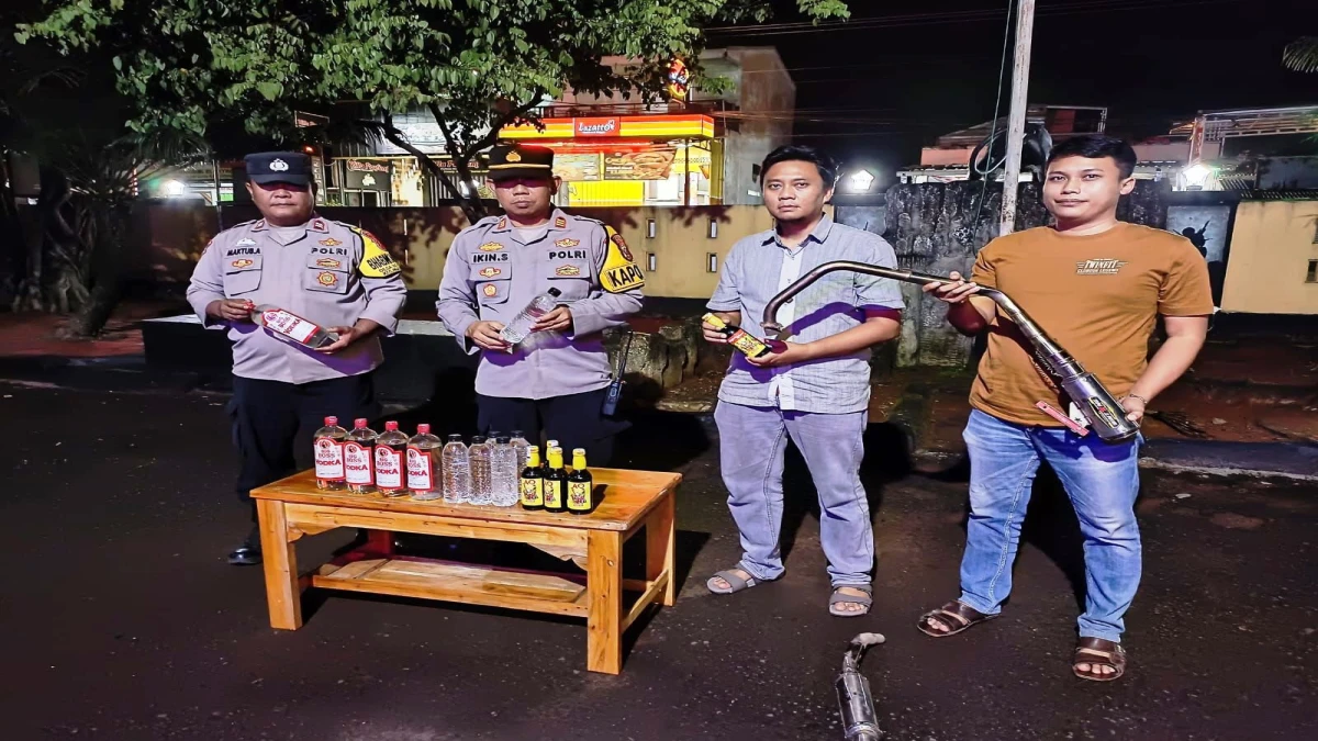 Jaga Kamtibmas di Subang, Kapolsek Pagaden: Kami Terus Berentas Miras dan Knalpot Brong