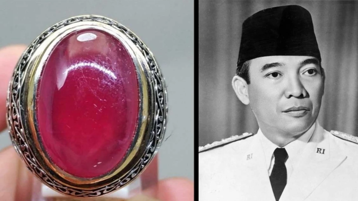 Batu Merah Delima Asli Soekarno: Misteri, Keistimewaan, dan Nilai Sejarahnya