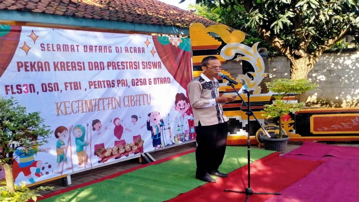 Pentas Kreasi dan Prestasi Jaring Bakat Siswa SD Se-Kecamatan Cibatu di Purwakarta