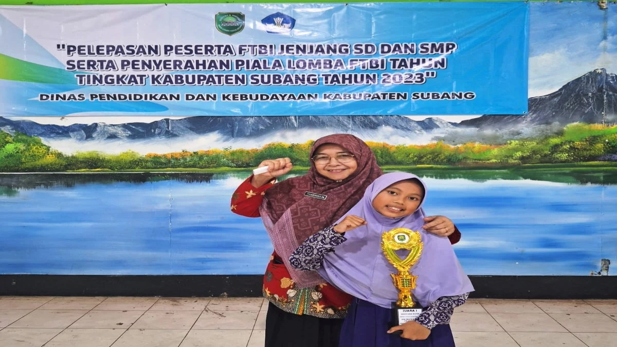 Membanggakan, Kinara Afrika Siswi SD Segudang Prestasi di Subang
