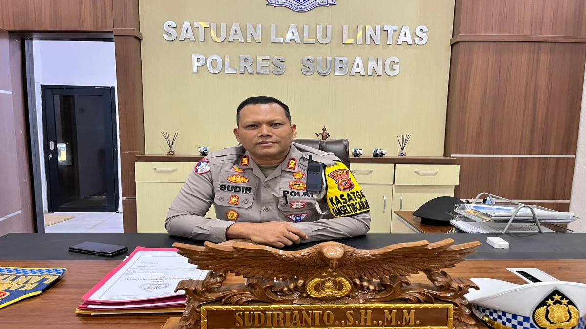 Kisah Inspiratif AKP Sudirianto di Subang Dari Truk Bandel hingga Ketertiban Jalan Raya