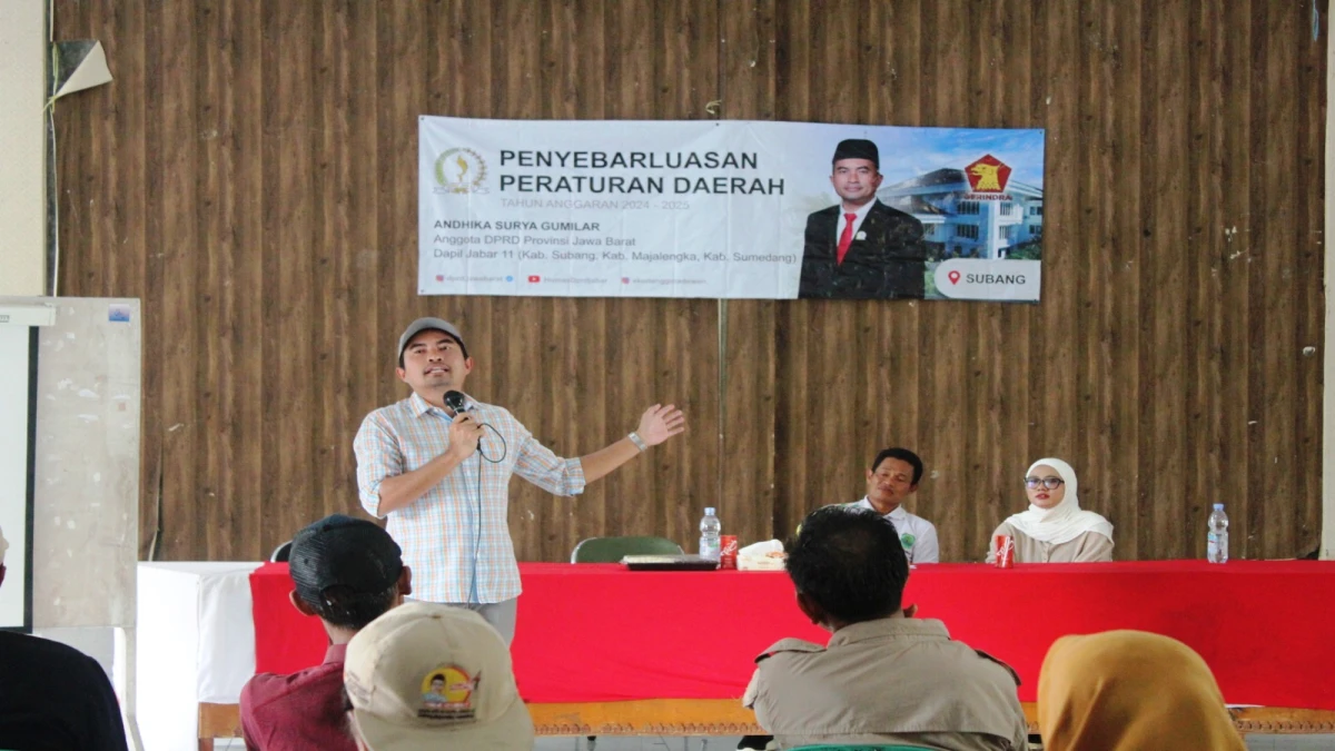 Anggota DPRD Provinsi Jawa Barat, Andhika Surya Gumilar Tegaskan Pentingnya Peran Lembaga Pemberdayaan Masyarakat Desa