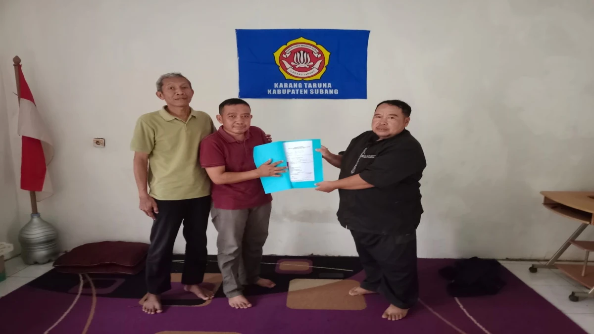 Ujang Yusup Zavet Resmi Daftar Jadi Calon Ketua Karang Taruna Subang, Siap Wujudkan Perubahan Nyata untuk Pemuda
