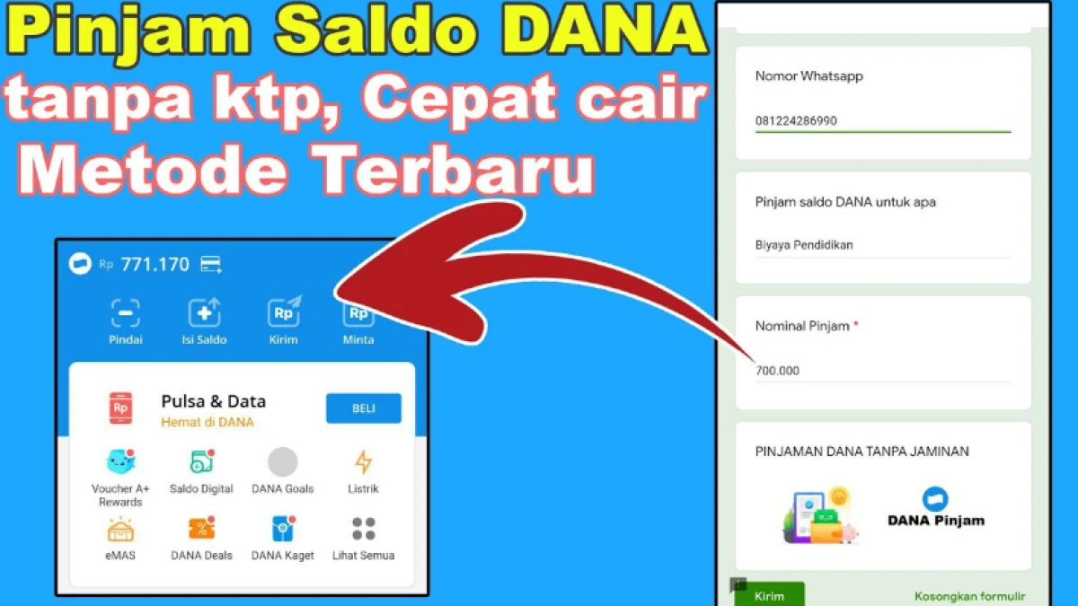 Pinjam Saldo DANA Tanpa KTP: Panduan Lengkap!