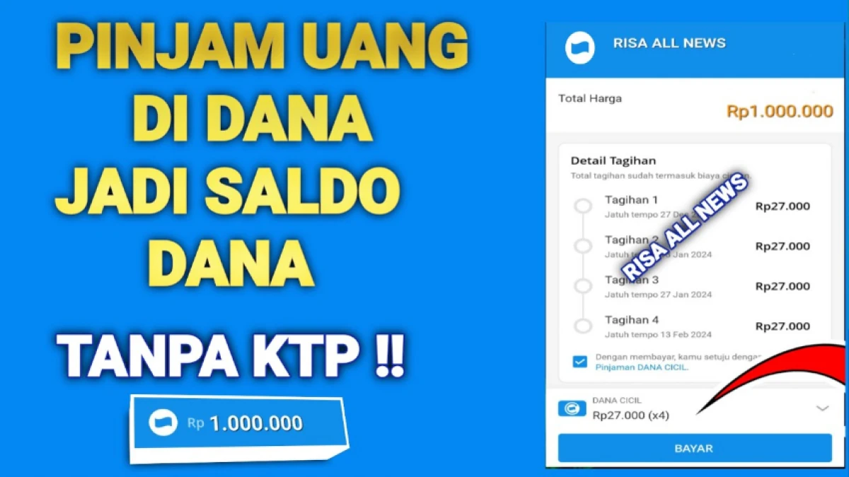 Cara Pinjam Saldo DANA Tanpa KTP: Tips dan Alternatif Aman