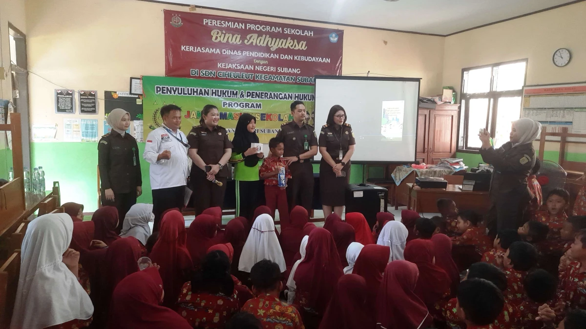 Jaksa Masuk Sekolah, Upaya Kejaksaan Negeri Subang dalam Pencegahan Tindak Pidana