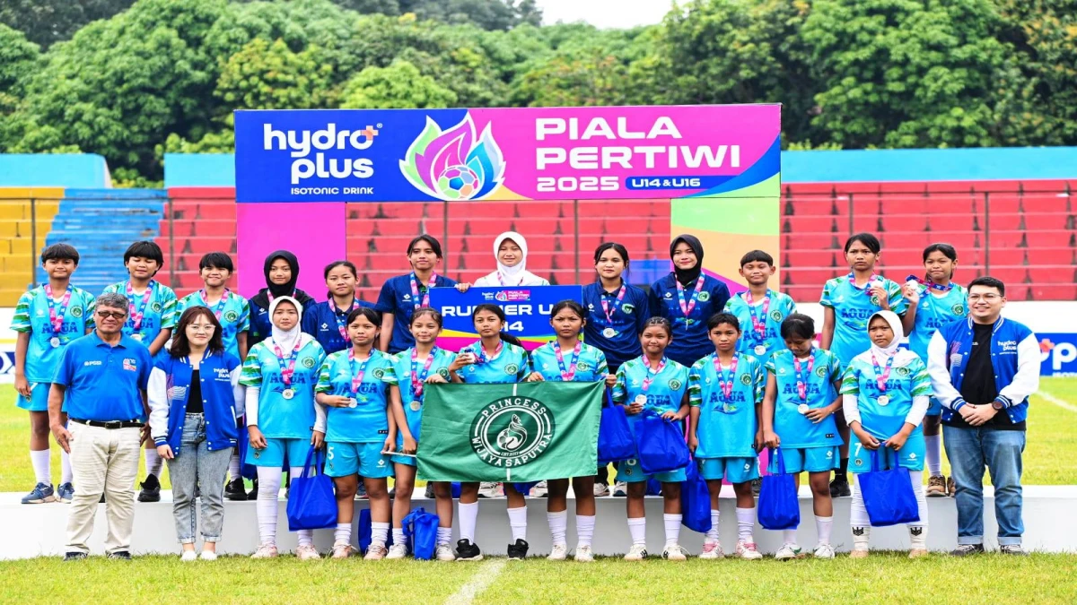 Tim Sepak Bola Putri Asal Subang, Princess Wijaya Saputra Raih Prestasi Gemilang di Piala Pertiwi