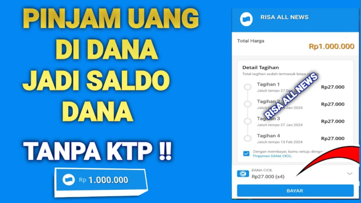 Cara Mudah Pinjam Saldo DANA Tanpa KTP: Solusi Cepat Saat Butuh Dana Mendesak