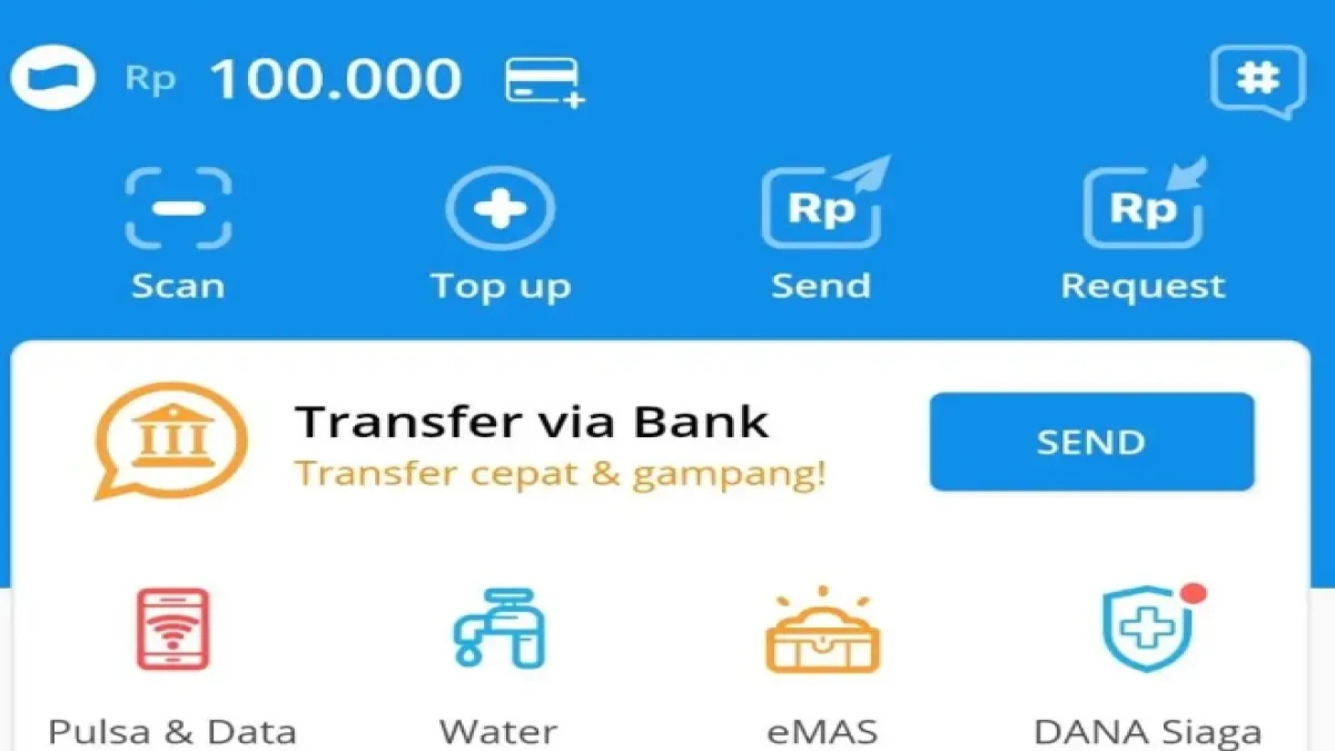 Pinjaman Saldo DANA 100 Ribu Tanpa KTP, Cek Cara Pinjamnya Disini!