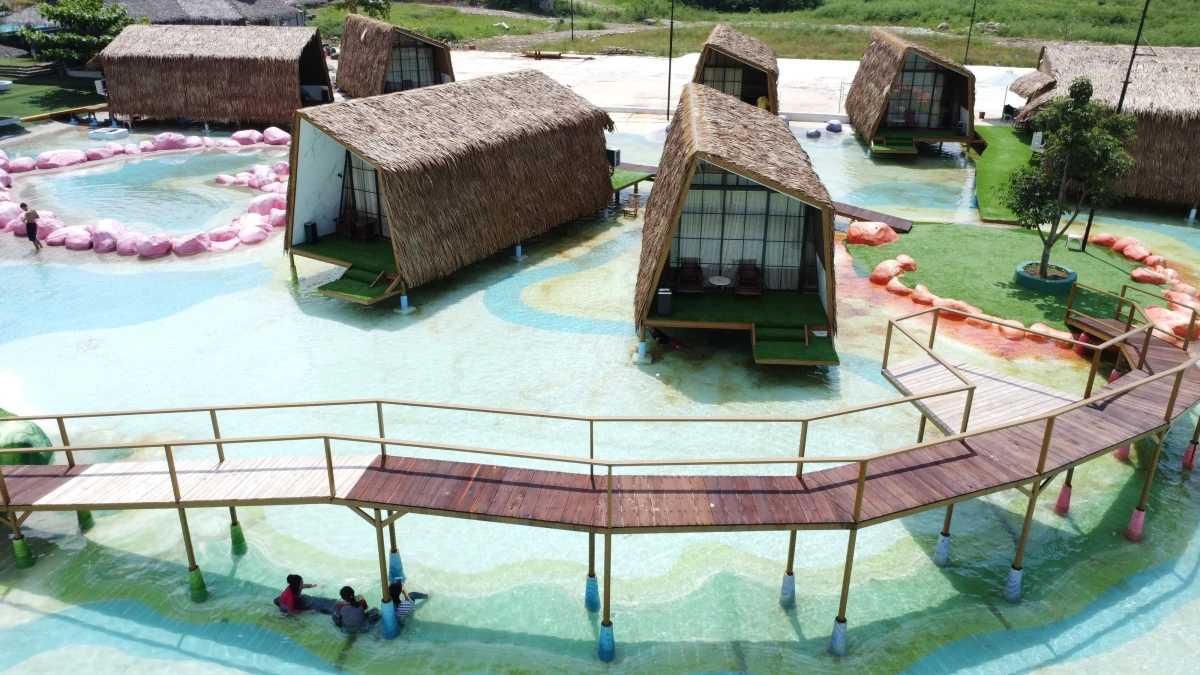 Sambut Libur Panjang, Water Villa Cikao Park Purwakarta Hadirkan Staycation Ala Maladewa