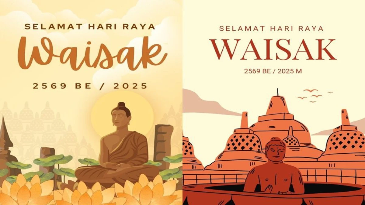 Link Poster Hari Raya Waisak 2025, Gratis, Bisa Diedit dan Diunduh!