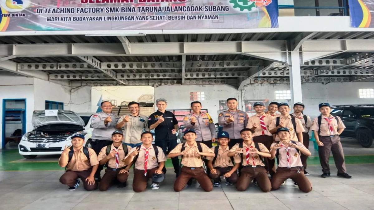 Kapolsek Jalancagak di Subang, Ajak Siswa Jauhi Kenakalan Remaja