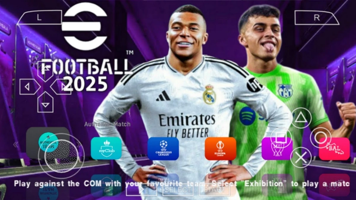 Panduan Cara Download eFootball PES 2025 PPSSPP, Lengkap dengan Cara Pasang Game dan Mod Kamera PS5 di Android