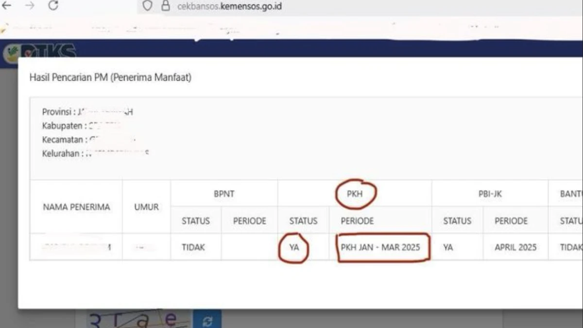 Cek Status Pencairan Bansos PKH Tahap 2 Tahun 2025, Bisa Lewat HP