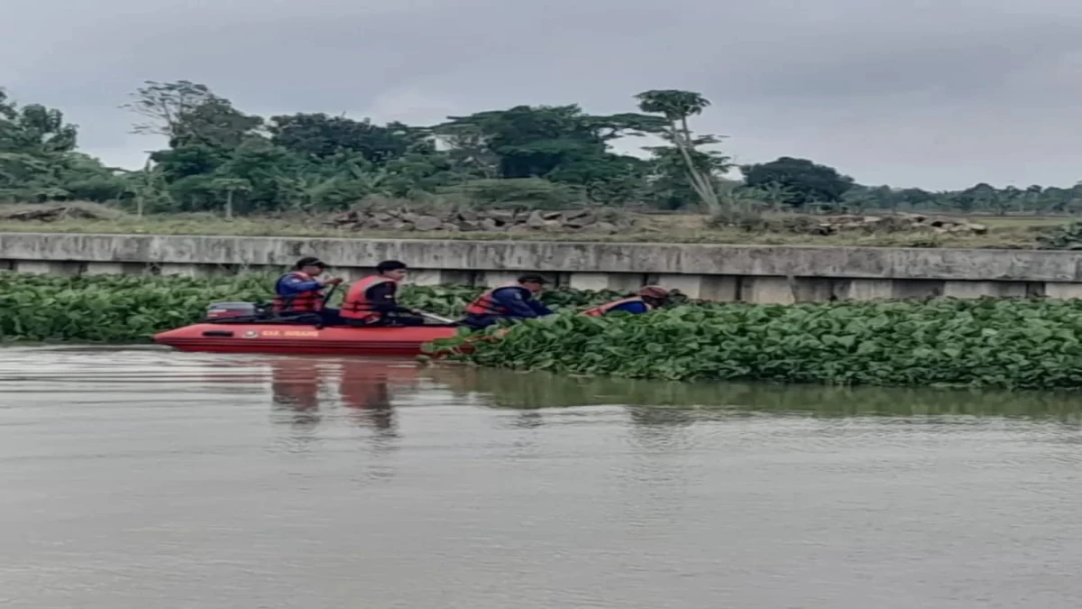 Kepergok Mencuri Gabah, Seorang Pria Hilang Tenggelam di Desa Simpar