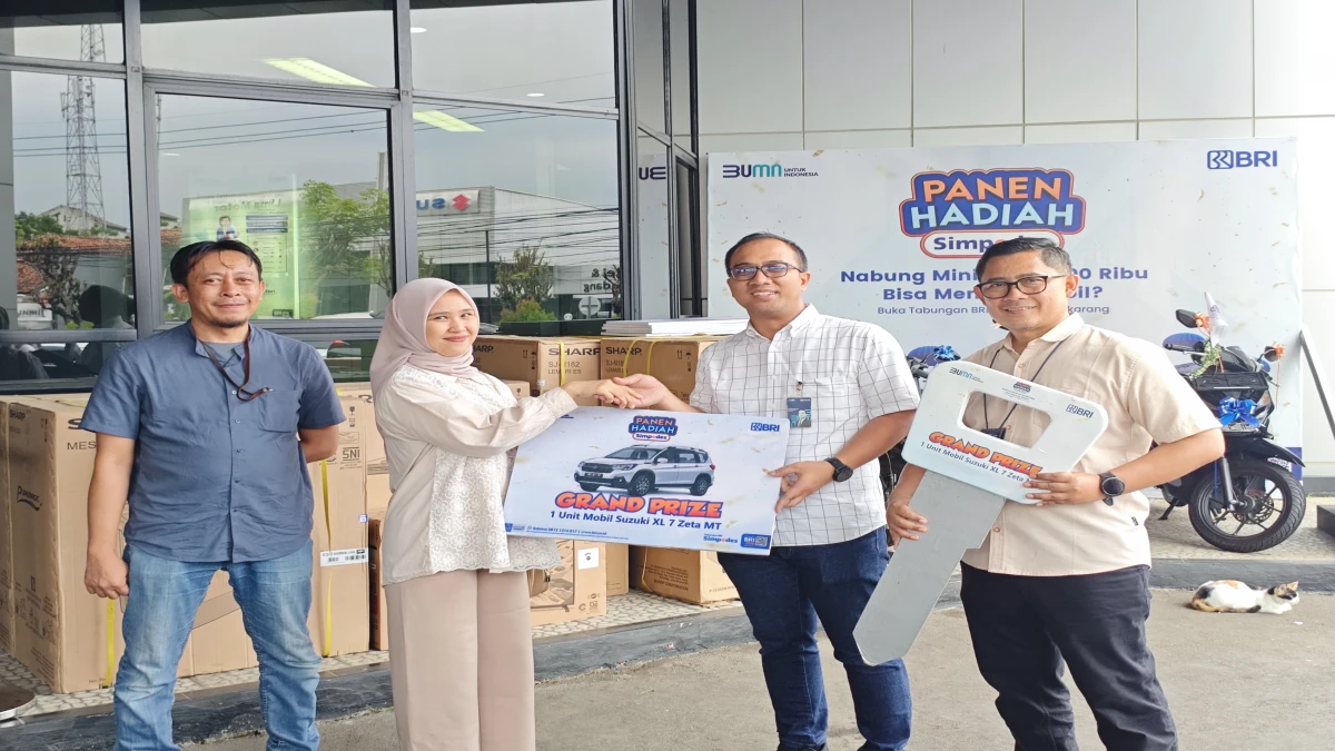 Bank BRI Cabang Subang Gelar Pemberian Panen Hadian Simpedes Priode 2 Tahun 2024