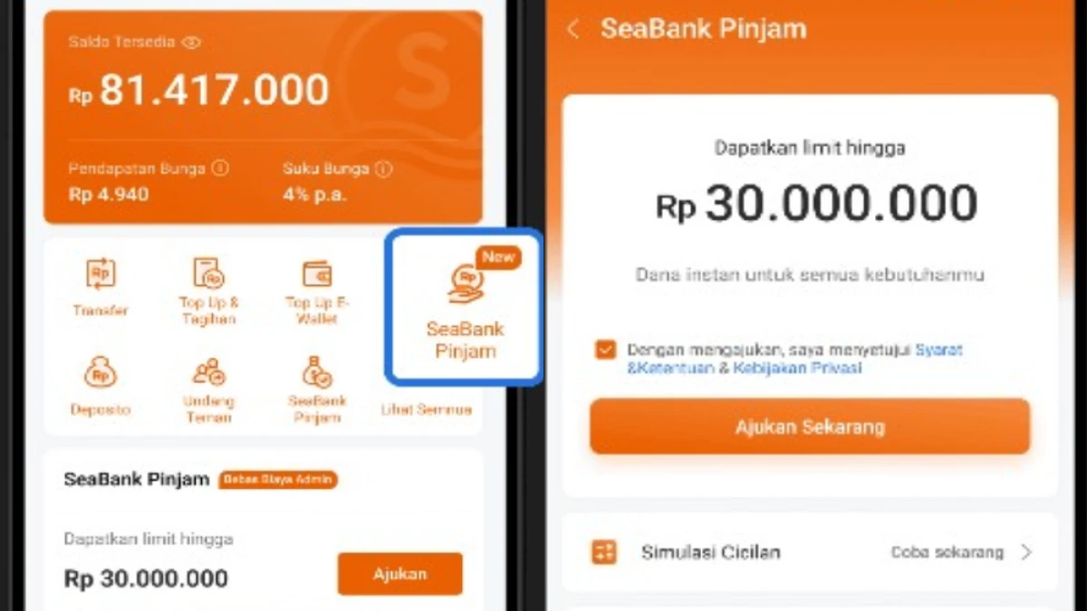 Cara Pinjam Uang di SeaBank Pinjam, Mudah, Cepat dan Aman