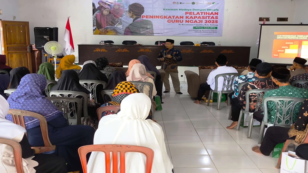 Dompet Dhuafa Gelar Pelatihan Guru Ngaji di Desa Cirangkong, Tingkatkan Kapasitas Pengajar dan Kualitas Santri