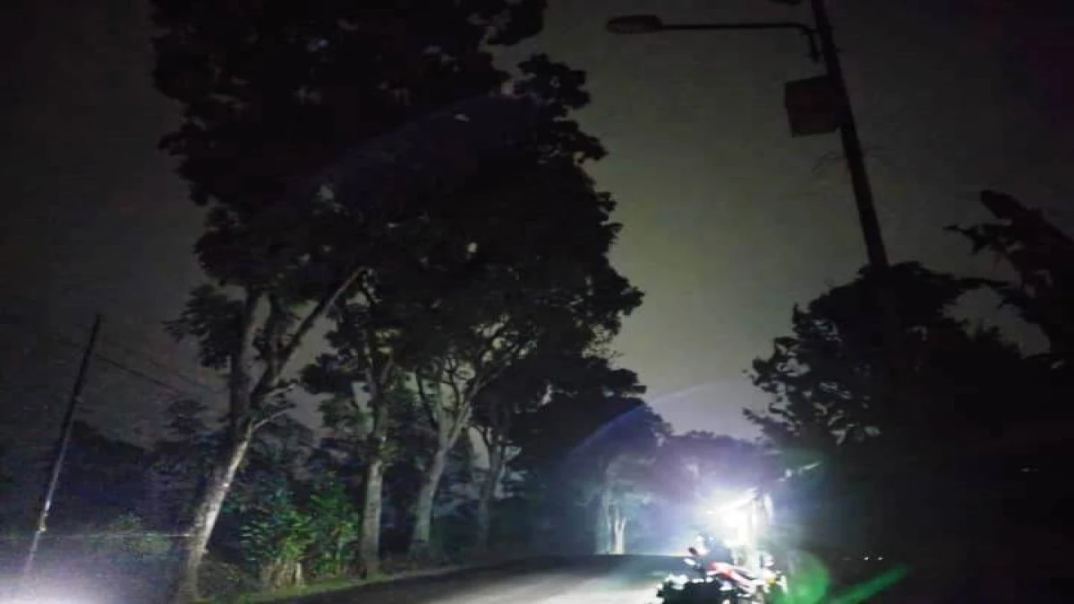 Jalur Kasomalang-Jalancagak Minim Penerangan Jalan