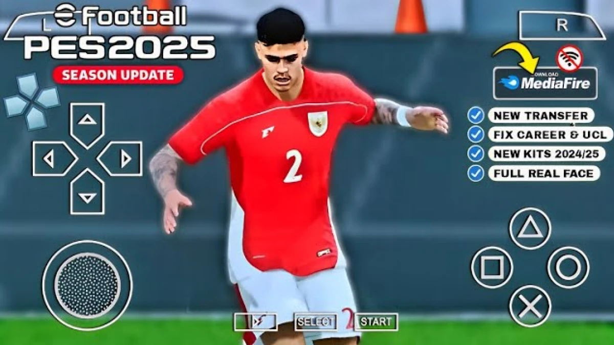 Cara Download PES 2025 PPSSPP Liga Indonesia dan Eropa Lengkap dengan Cara Settingnya